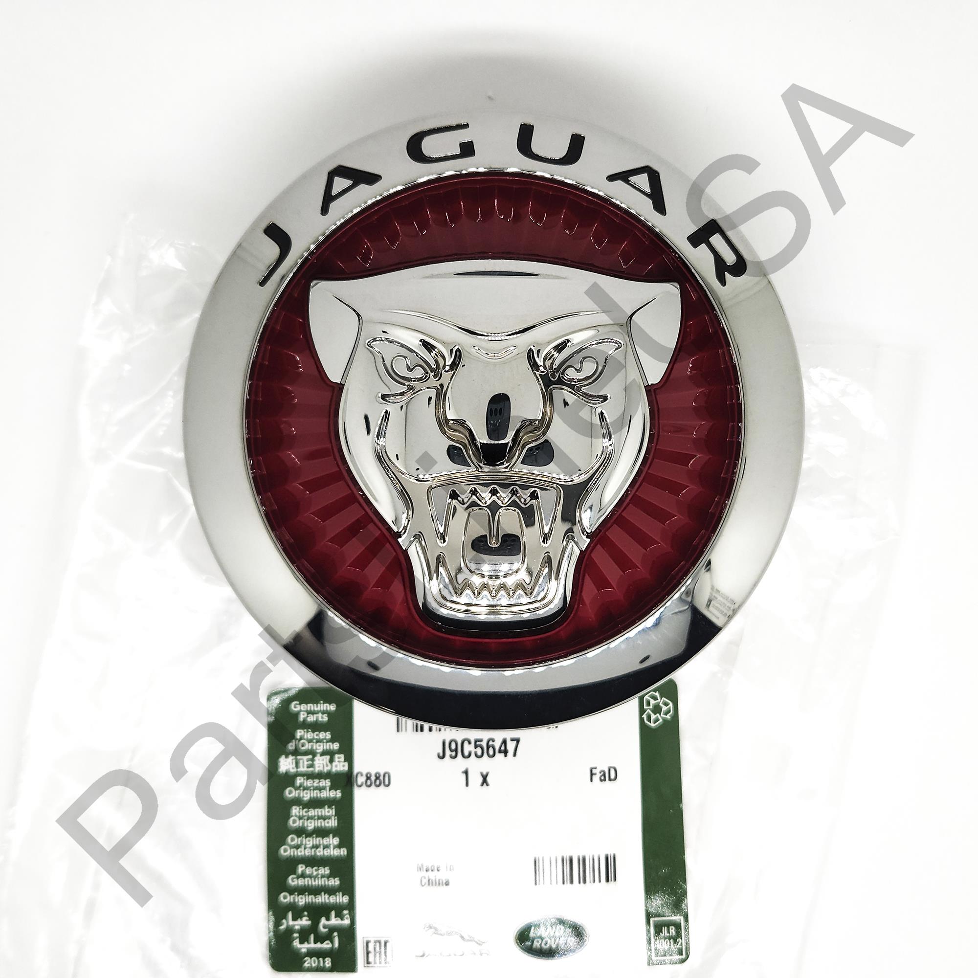 Picture of Genuine Jaguar Grille Emblem Badge Rad Ornament J9C5647